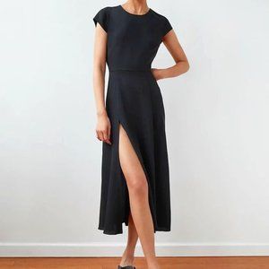 Hamptons Dress - Size 14 - Aritzia Babaton - Midi Slit Dress